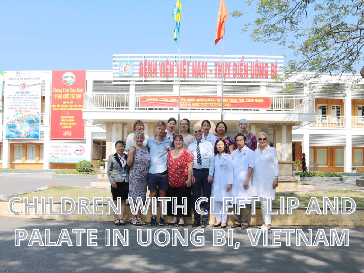 CHILDREN WITH CLEFT LIP AND PALATE IN UONG BI, VIETNAM